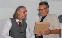 Predsjednik ciparskog planinarskog saveza Pavlos Georgiades i Darko Berljak